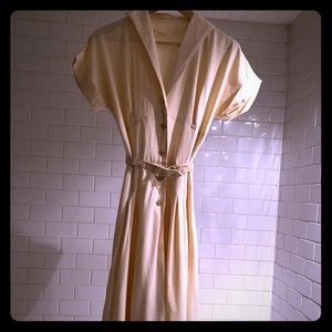 Cute VINTAGE 1940s Day Dress